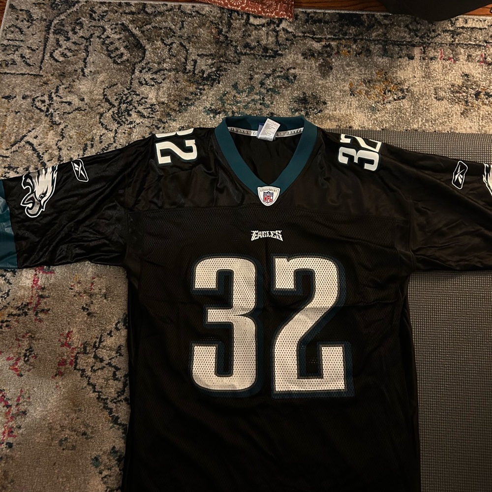 Reebok Black Philadelphia Eagles NFL Jersey